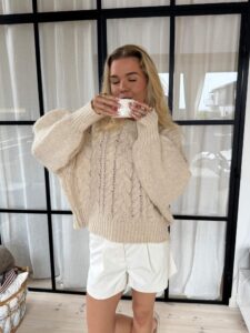 Chunky og afslappet sommer outfit